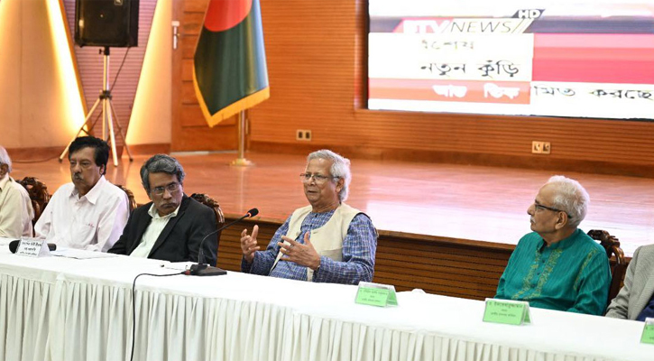 ফেব্রুয়ারিতে নির্বাচন ঐকমত্য কমিশনের সনদেরই অংশ: প্রধান উপদেষ্টা